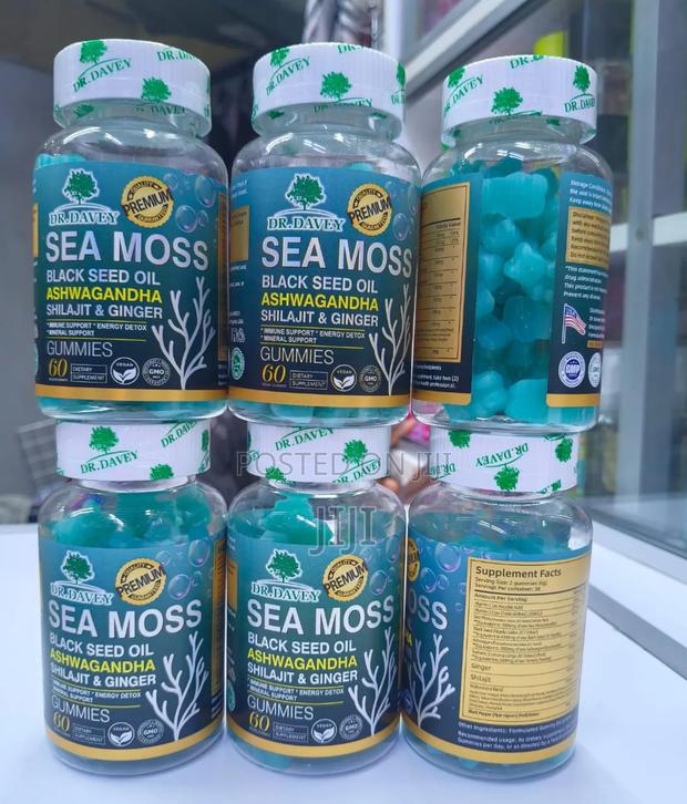 Dr. Davey Sea Moss Gummies, Ashagwanda - main view