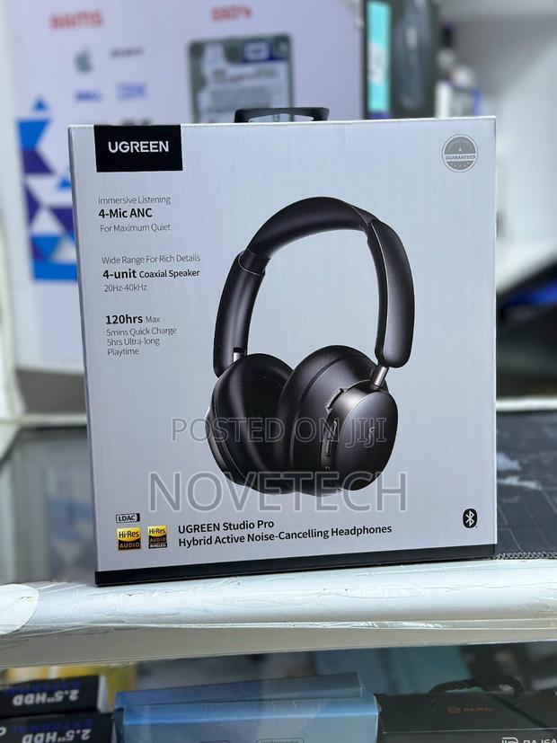 Ugreen Studio Pro Hp206 Anc Wireless Headphones 120h Playtime 48db - thumbnail 2