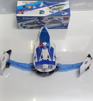 Police Car Transformer Aircraft.