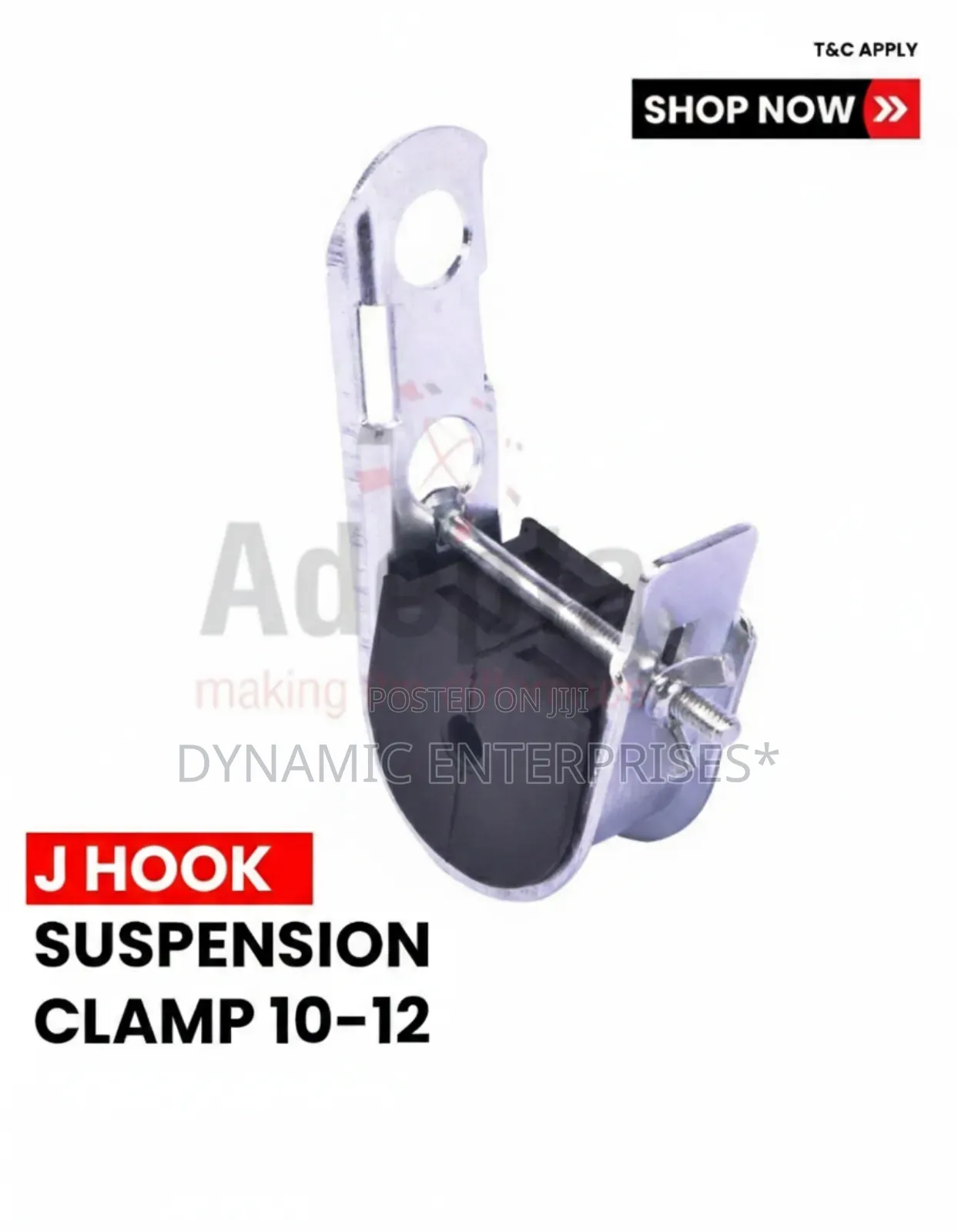 J-Hook Suspension Clamp