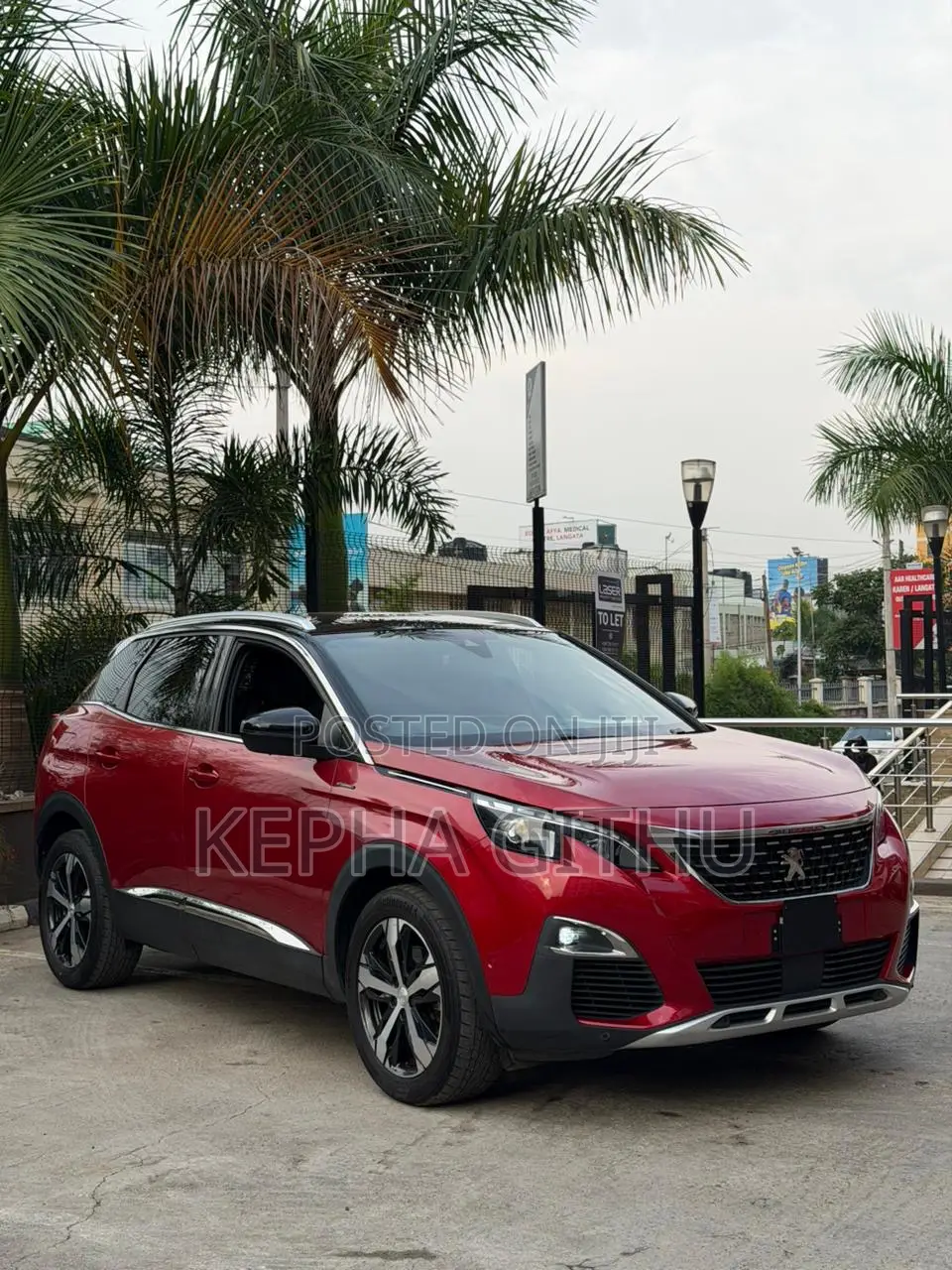 Peugeot 3008 2020 Red