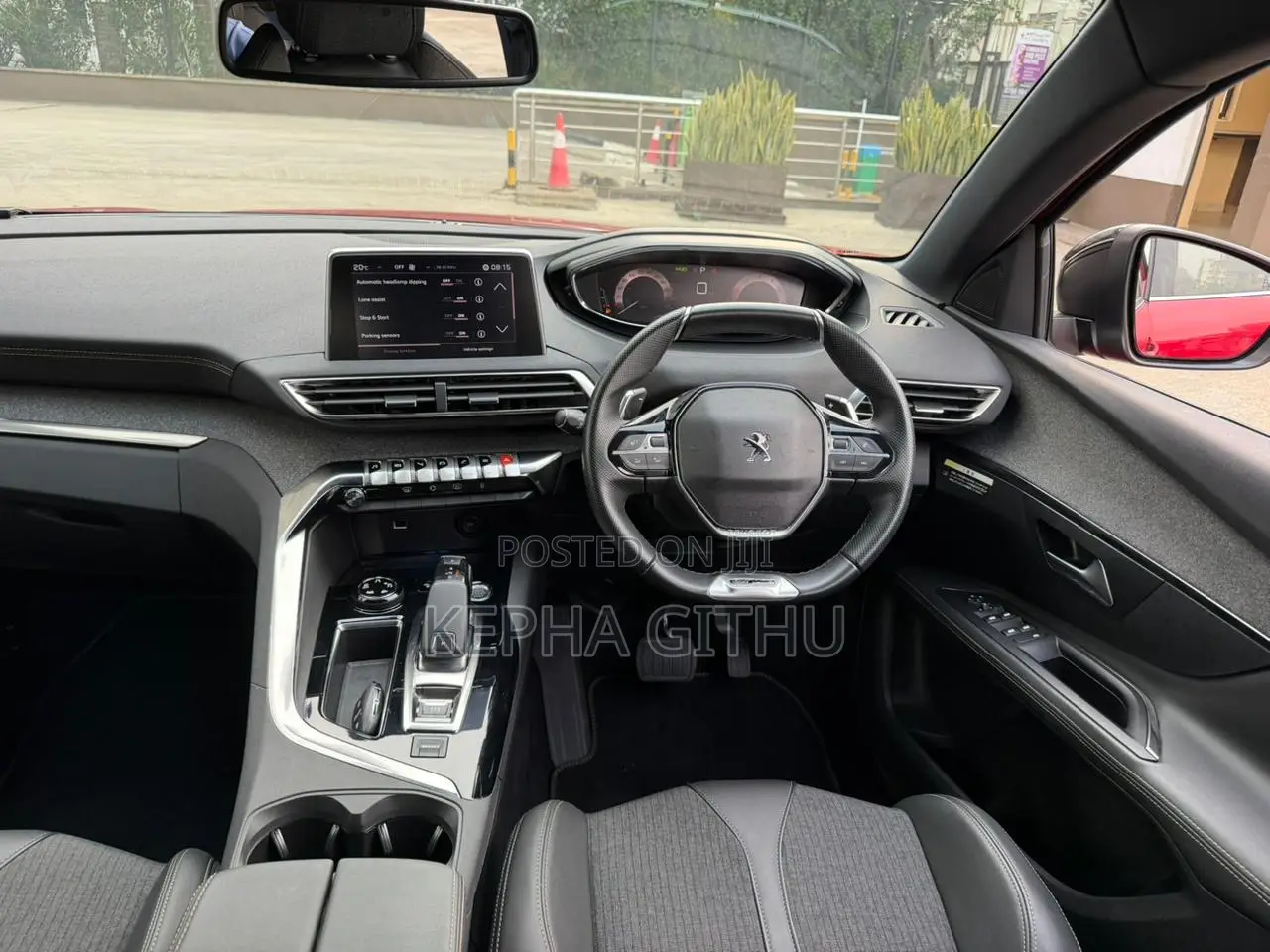 Peugeot 3008 2020 Red