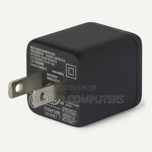 1-Port Usb-C Gan Charger (20w) Uk-Plug Black