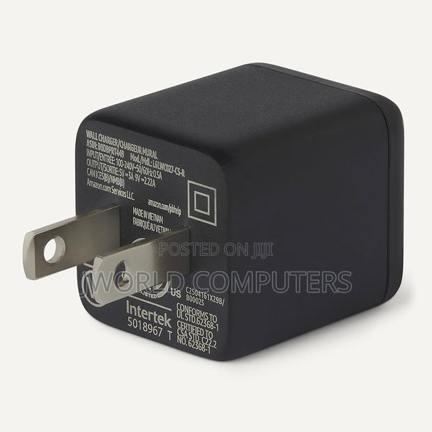 1-Port Usb-C Gan Charger (20w) Uk-Plug Black