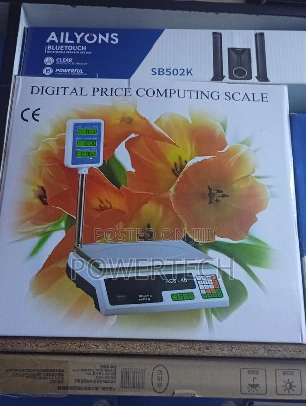 Digital Weighing Scale - main view