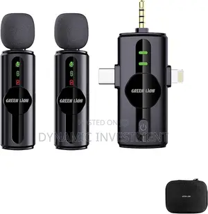 Green Lion Dual Microphone 3 in 1 Display 3 Level Noise Cancelation