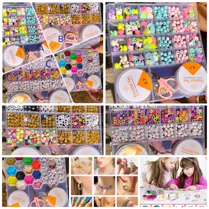 *Clay Beads Different Color Kit,