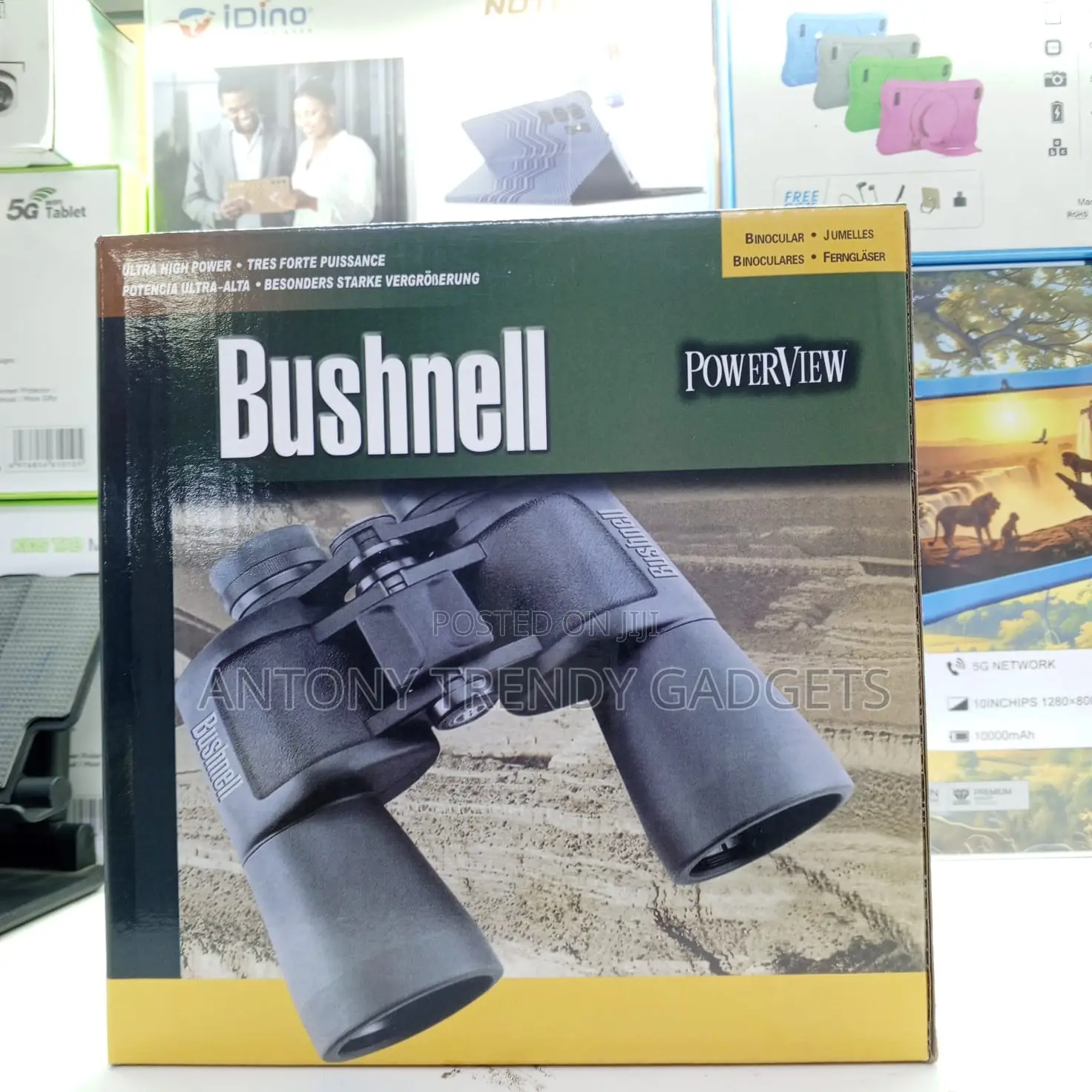 Bushnell Powerview Binoculars Clear Distance Zoom