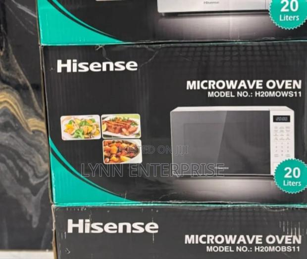 Hisense Black Digital Microwave