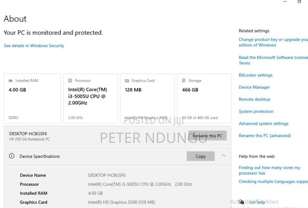 Laptop HP 4GB Intel Core i3 HDD 500GB - thumbnail 4