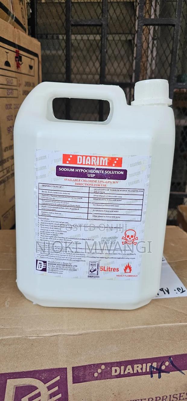 Jik (Sodium Hypochlorite 5litres 3-4%) - main view