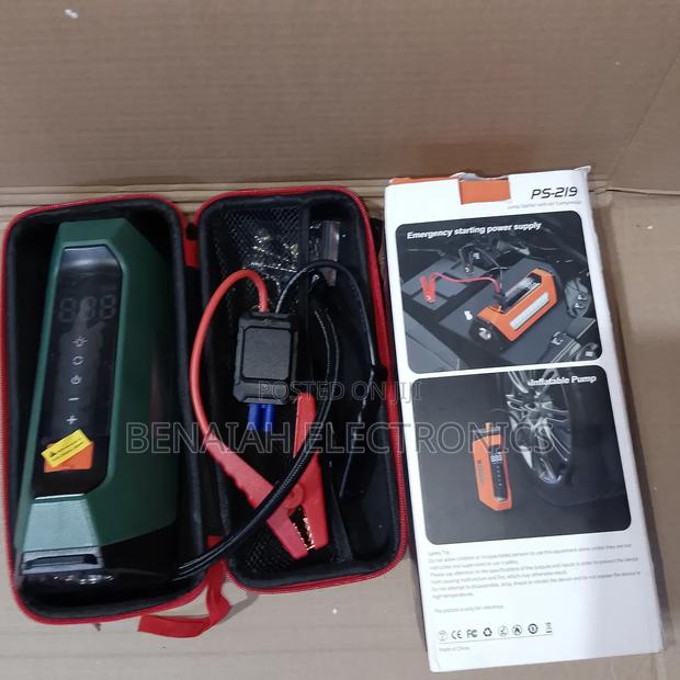 Powerful Jumpstarter With Inbuilt Inflator Led Display - thumbnail 2