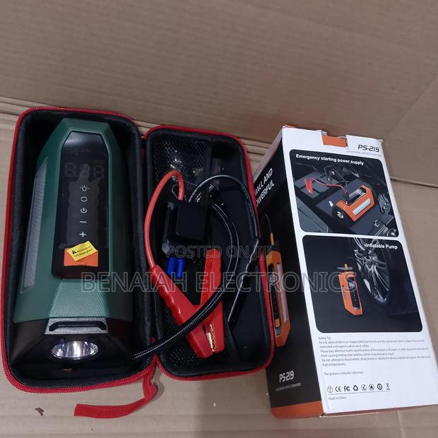 Powerful Jumpstarter With Inbuilt Inflator Led Display - thumbnail 3