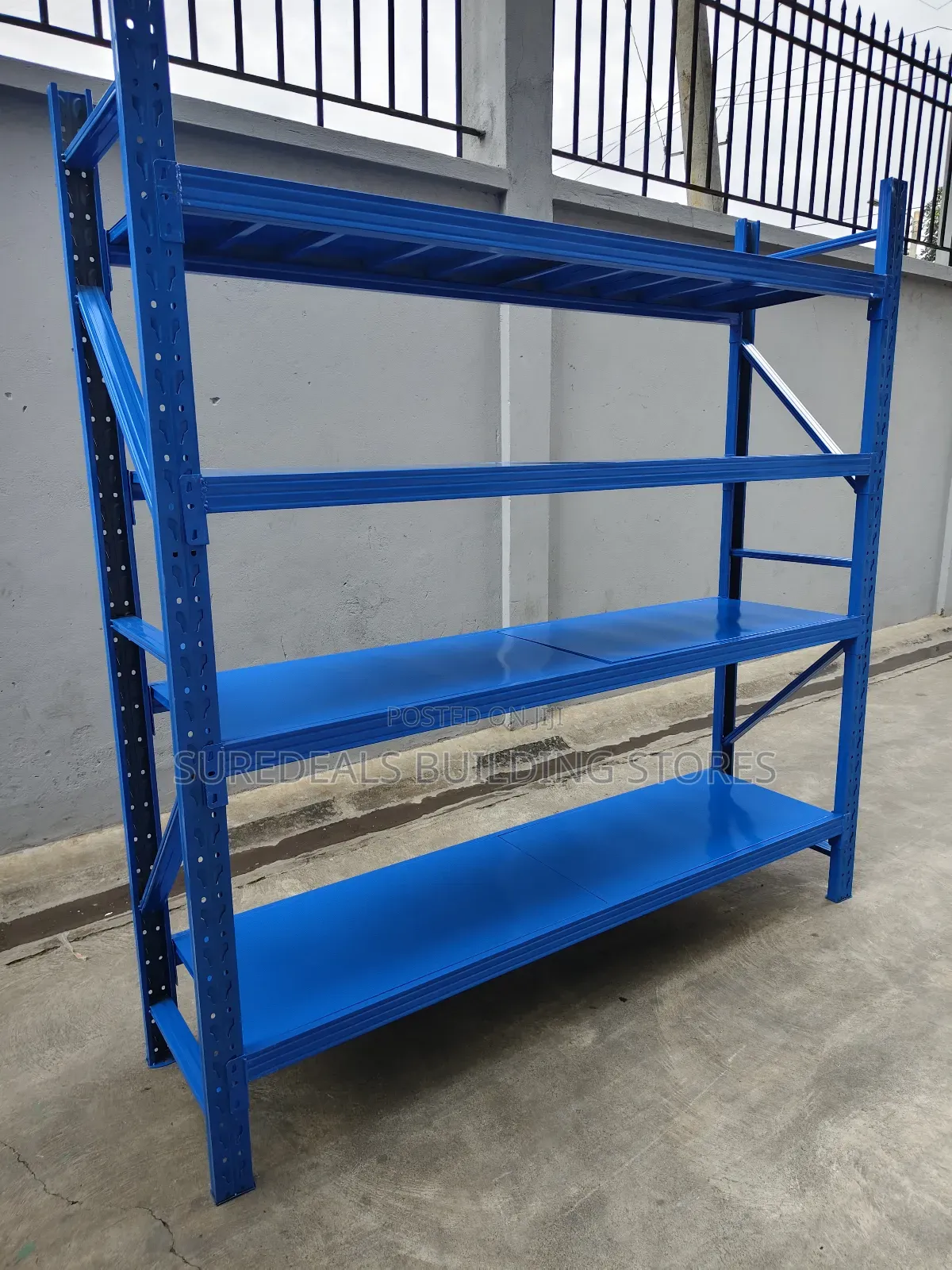 4-tier Industrial Steel Storage Racking