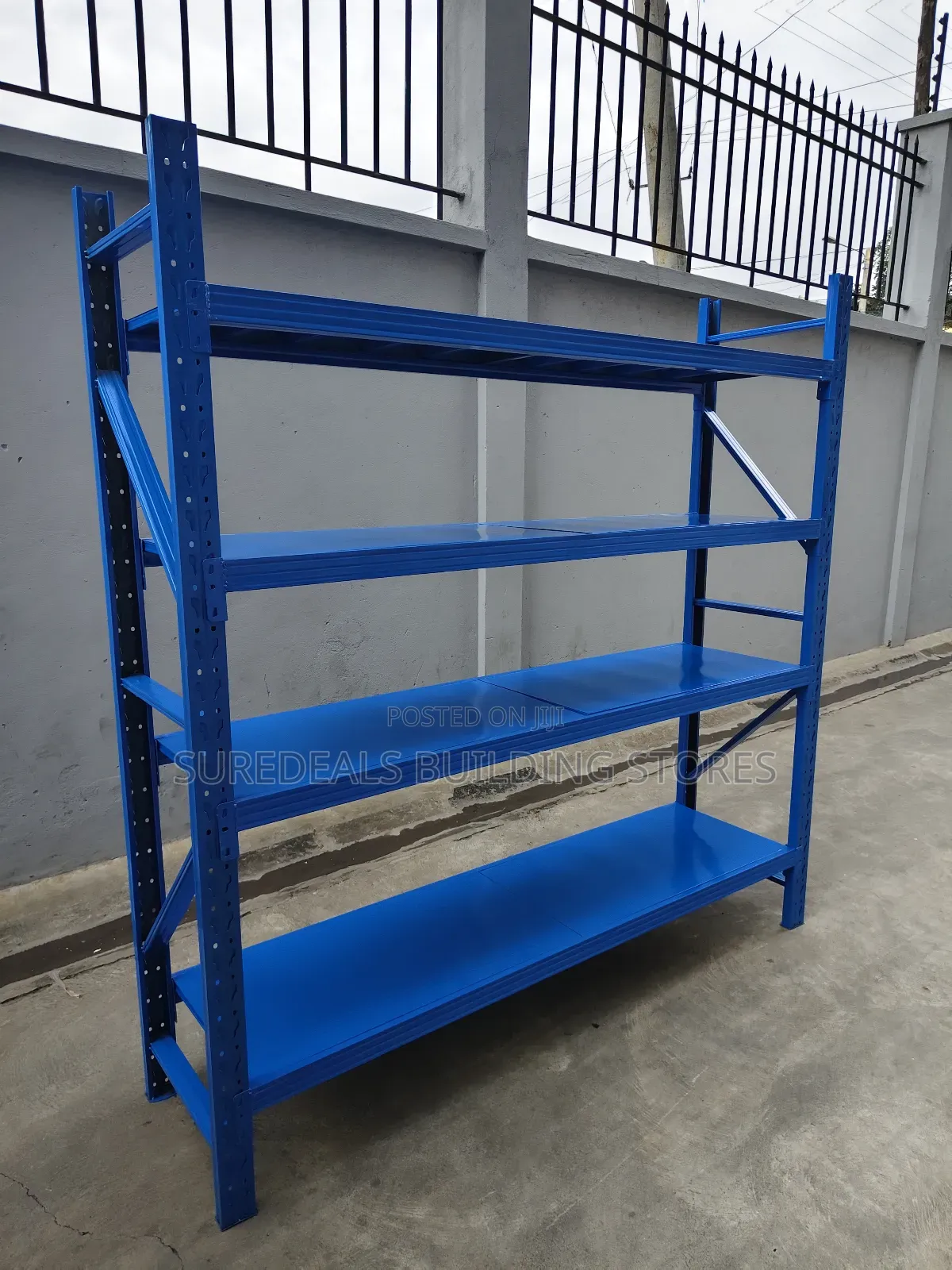 4-tier Industrial Steel Storage Racking