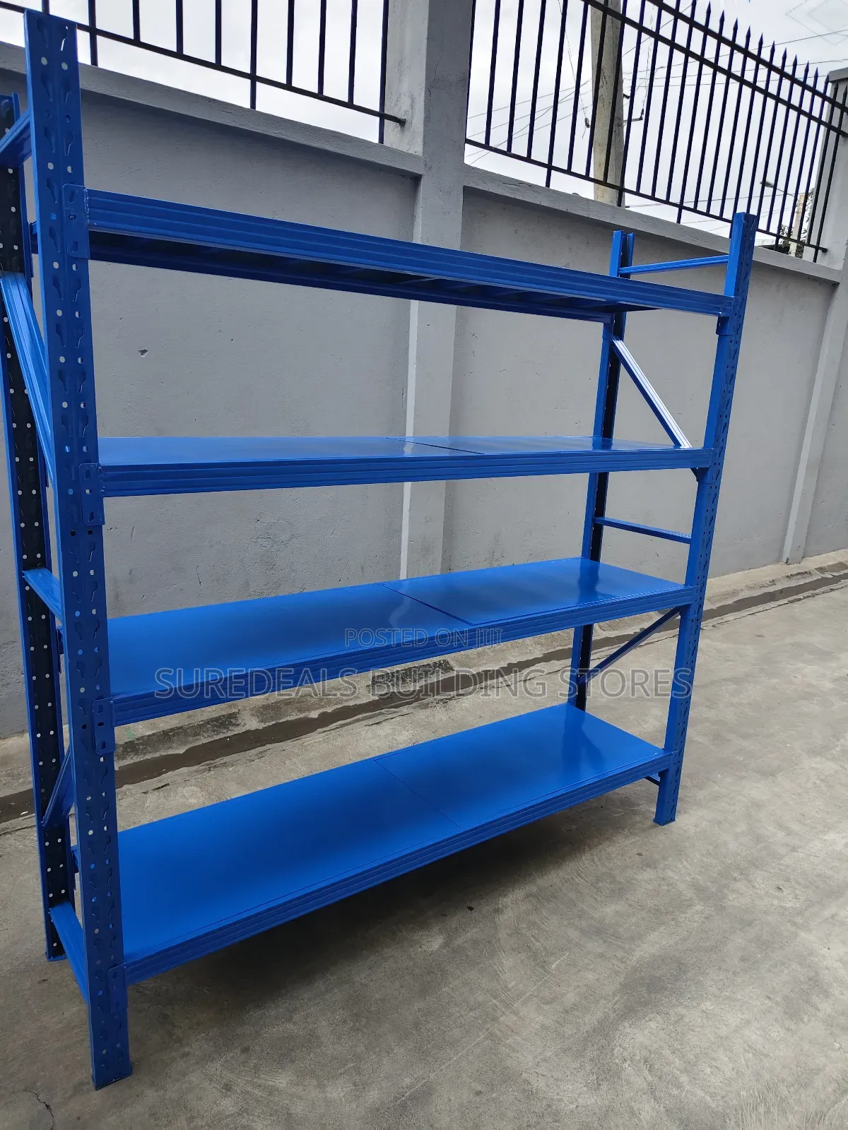 Industrial Metal Storage Shelving Unit