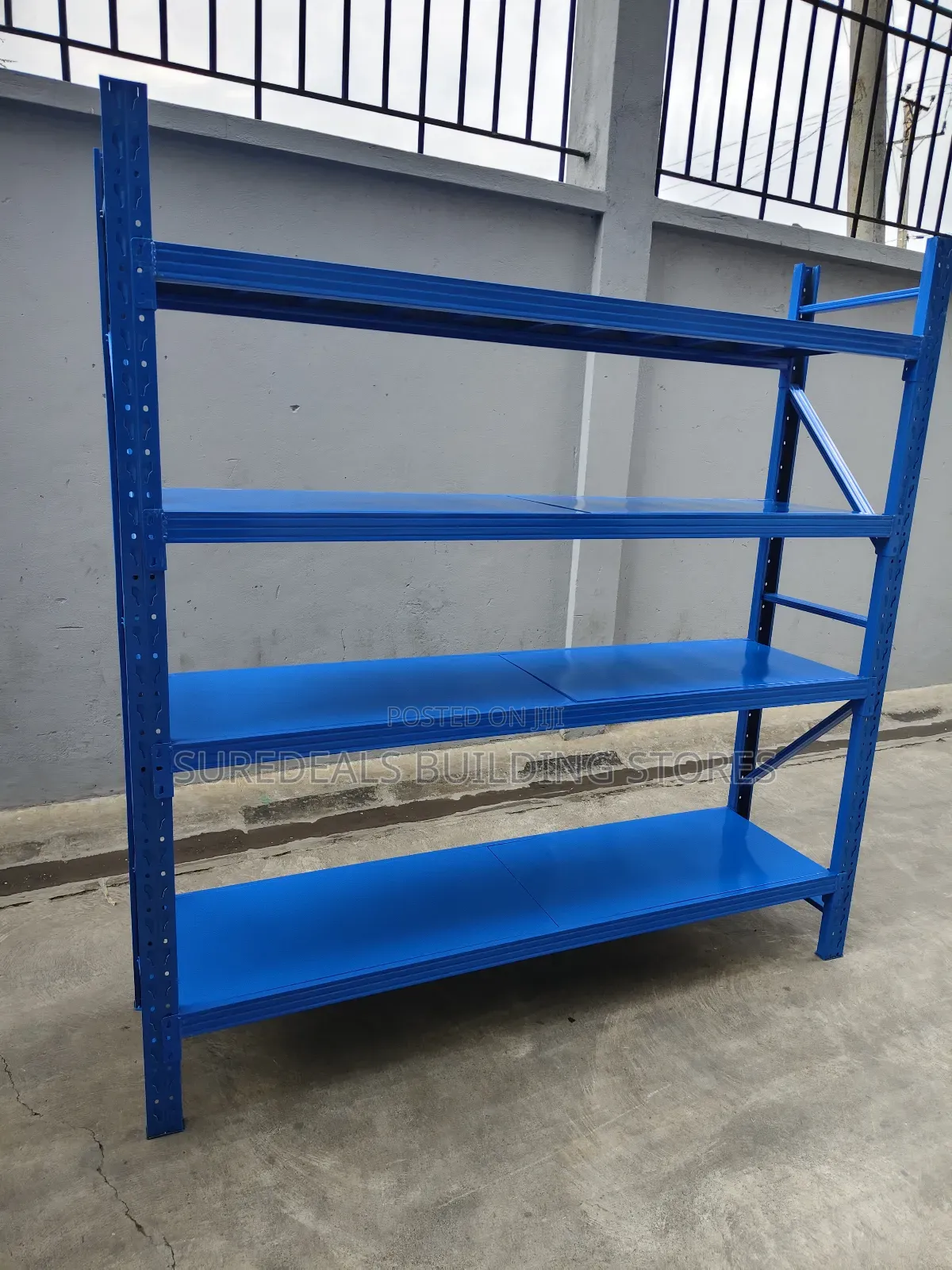 Industrial Metal Storage Shelving Unit