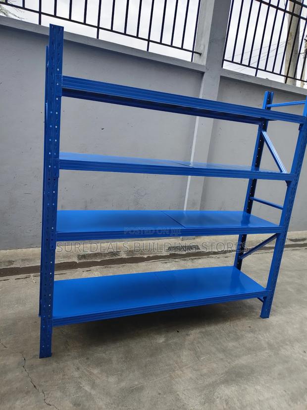 Industrial Metal Storage Shelving Unit - thumbnail 4