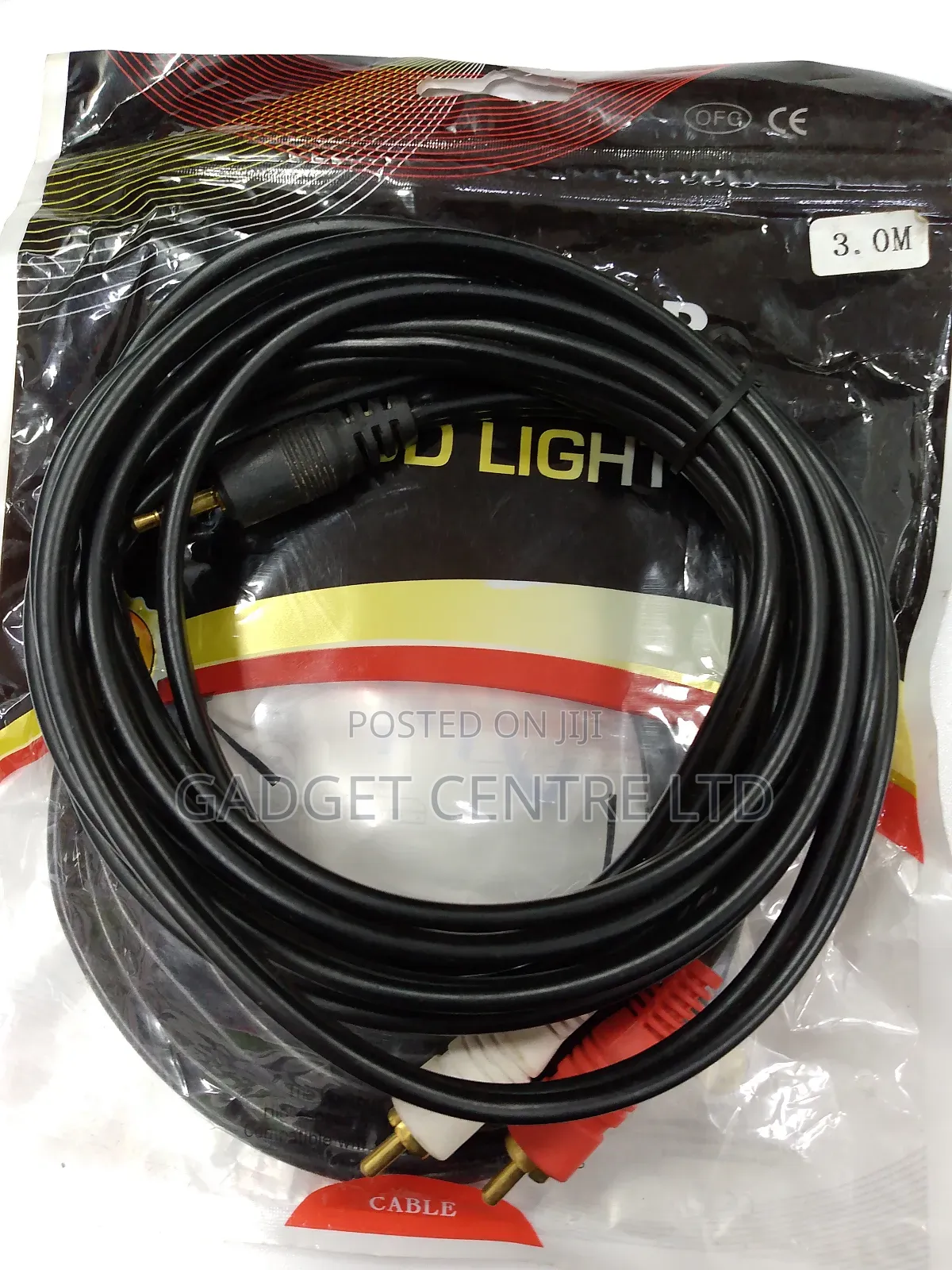 Audio Cable 2 by 1 3 M