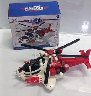 Military Chopper Fighter Battery Powered With Light and Sound - thumbnail 2