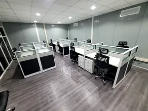 4 Way Workstation Desk
