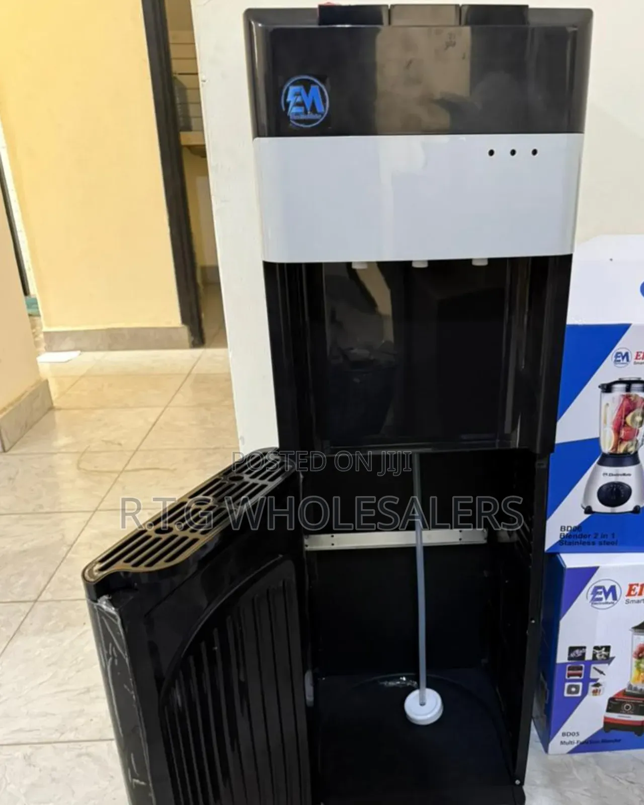 Electromate 3-Tap Bottom Load Freestanding Water Dispenser