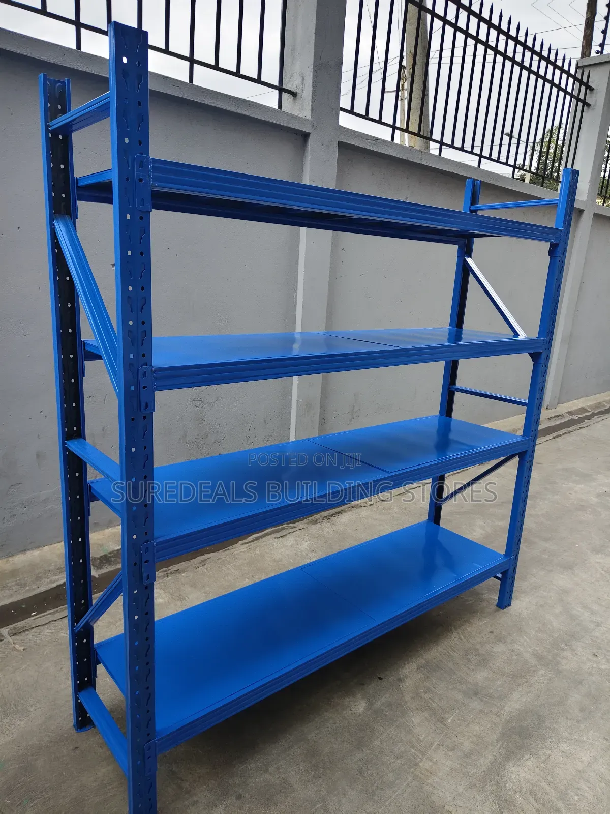 Heavy-duty Industrial Warehouse Storage Rack.