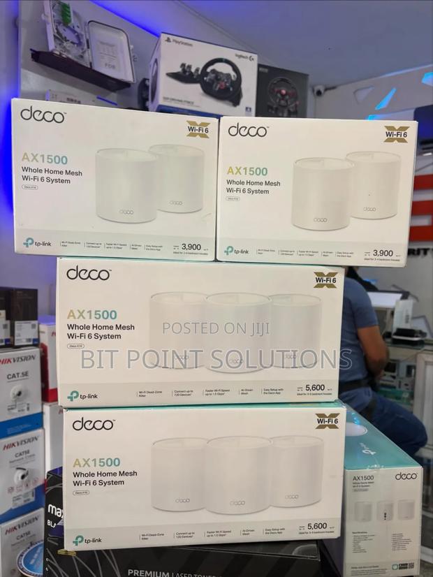 Deco X10 3 Pack Mesh Wifi 6 Ax1500 - main view