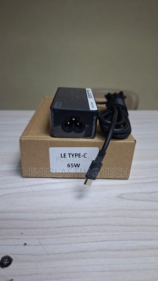 Lenovo Original 65w Type-C Laptop Charger Usb-C Power Adapter