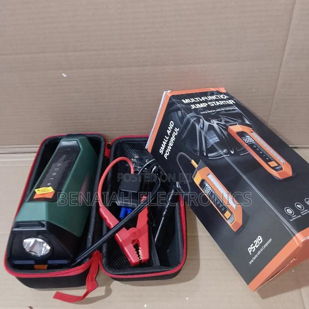 Jumpstarters With Inbuilt Inflator Led Display Portable and Efficient - main view