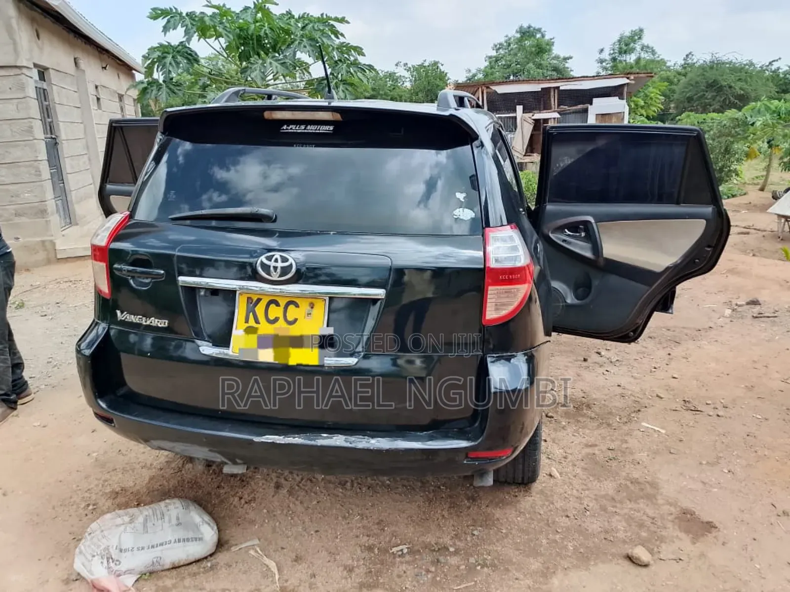 Toyota Vanguard 2008 Black