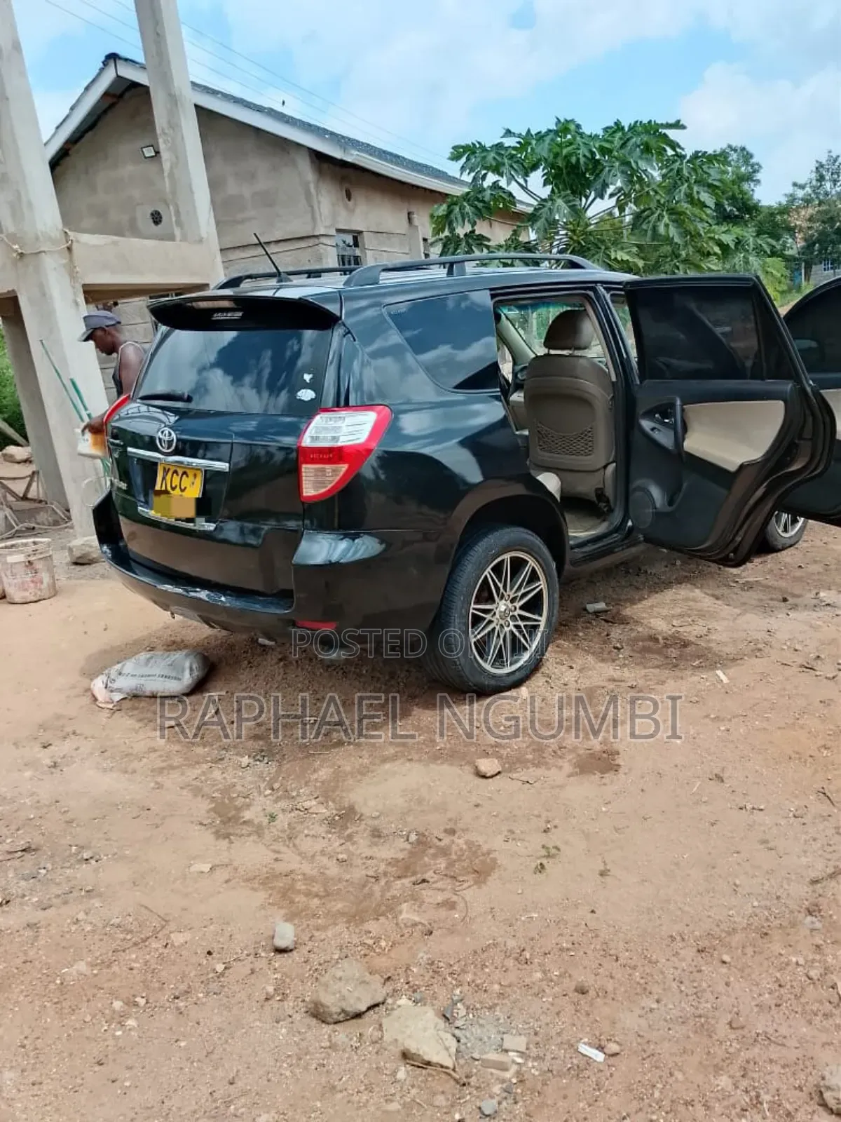Toyota Vanguard 2008 Black