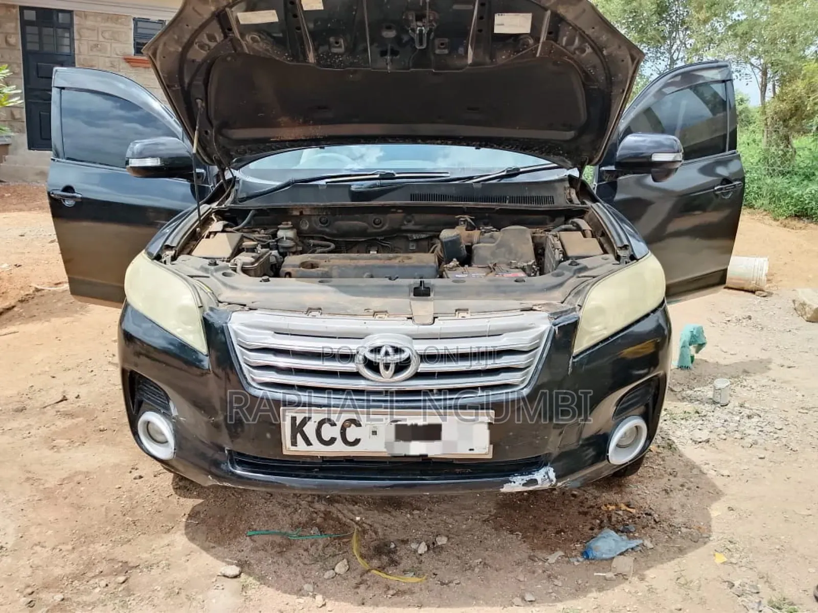 Toyota Vanguard 2008 Black