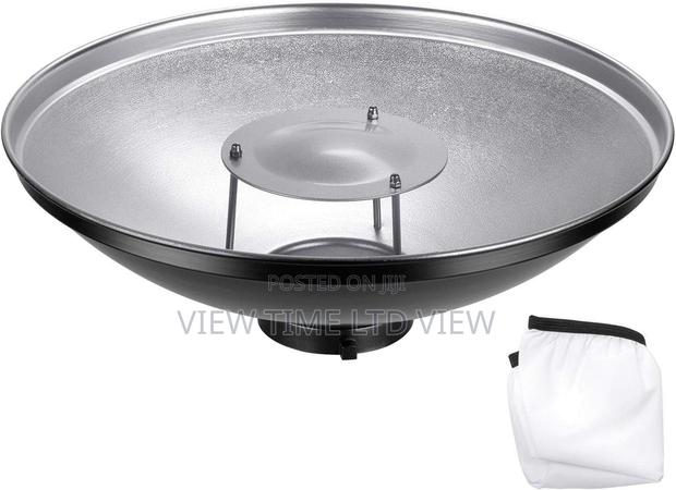 Beauty Dish Silver Beauty Dish 55cm