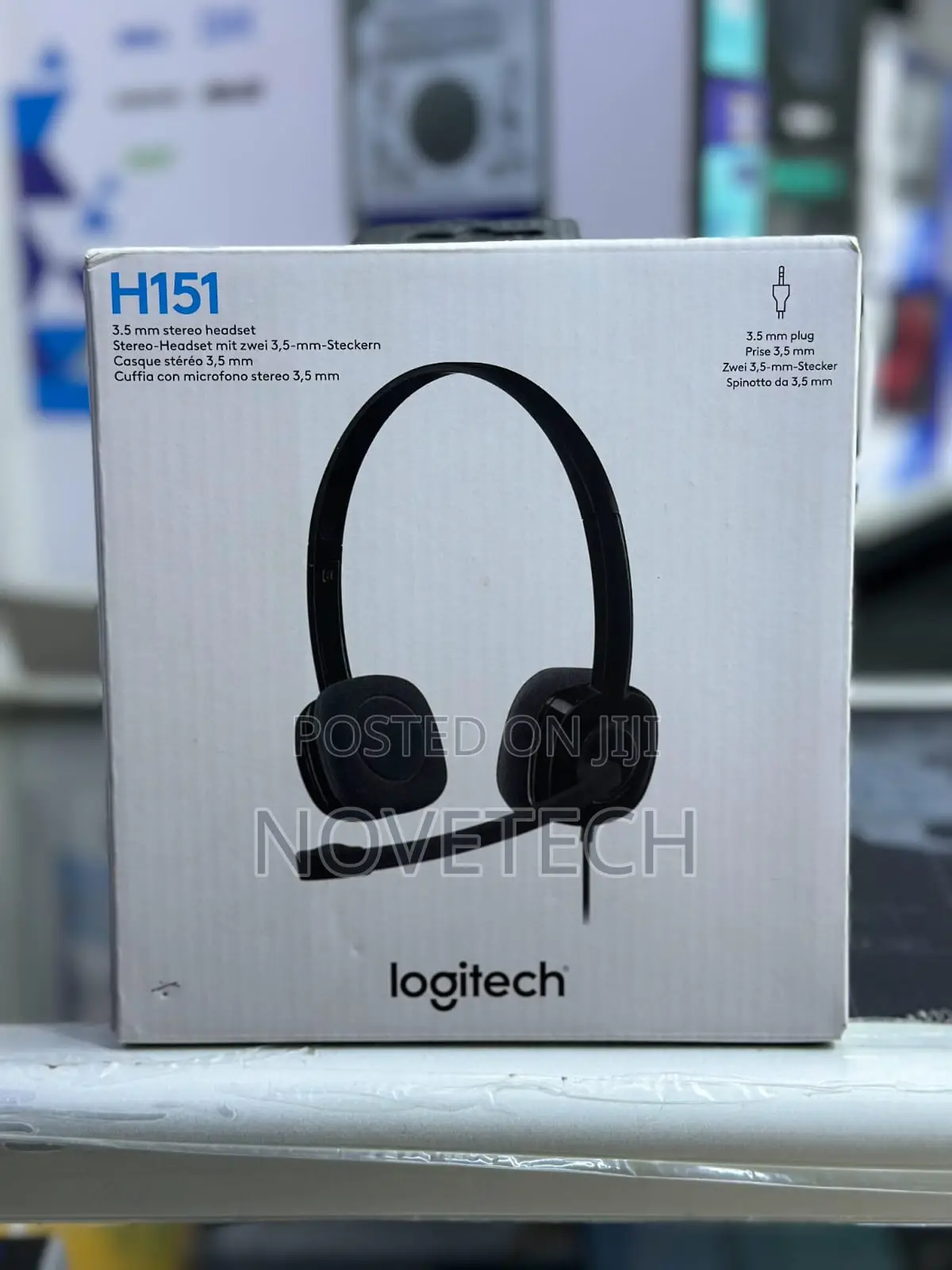 Logitech H151 Stereo Headset With Noise-cancelling Mic
