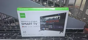 Syinix 43 Inch Smart Tv With- Led Display, Wi-Fi HDR Support