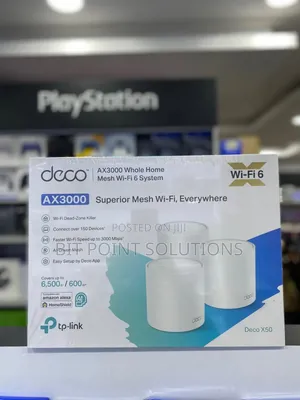 Tp-link Deco X50 Ax3000 Whole Home Mesh System 3pack