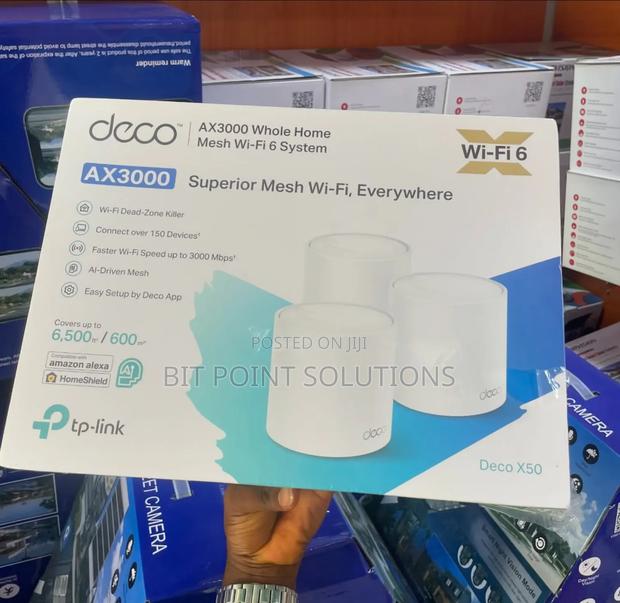 Tp-link Deco X50 Ax3000 Whole Home Mesh System 3pack - thumbnail 2