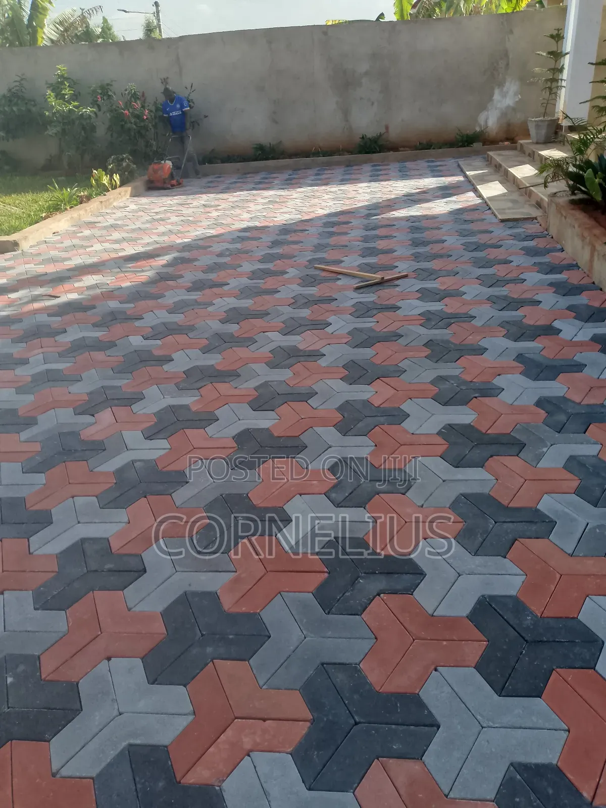Cabro Installation and Polishing (Smart Cabro Parking)