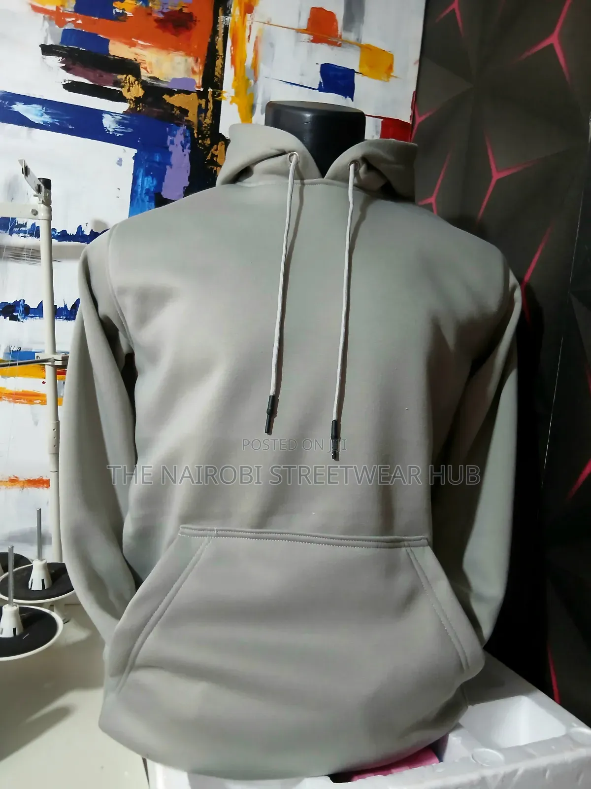 Plain Grey Hoodie