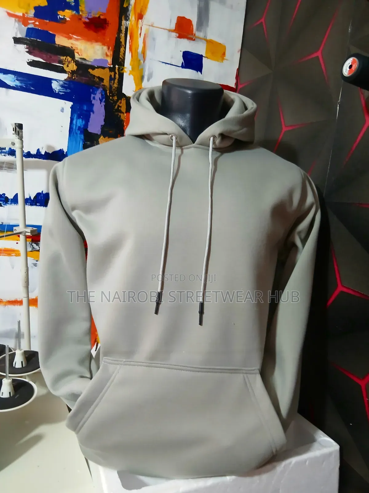 Plain Grey Hoodie