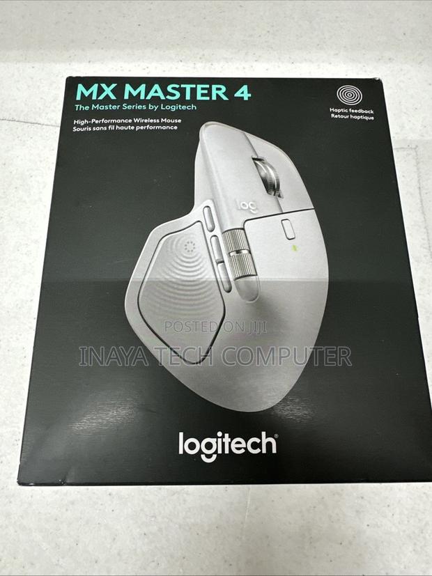 Logitech Mx Master 4 Wireless Bluetooth Rechargeable Mouse