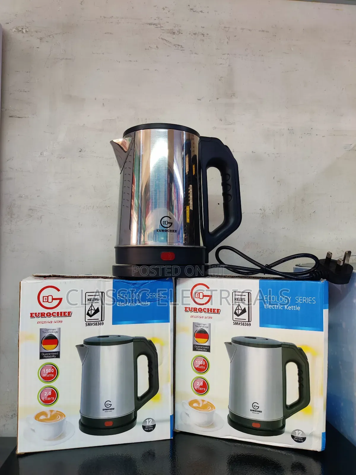 *Eurochef Kettle Eck12