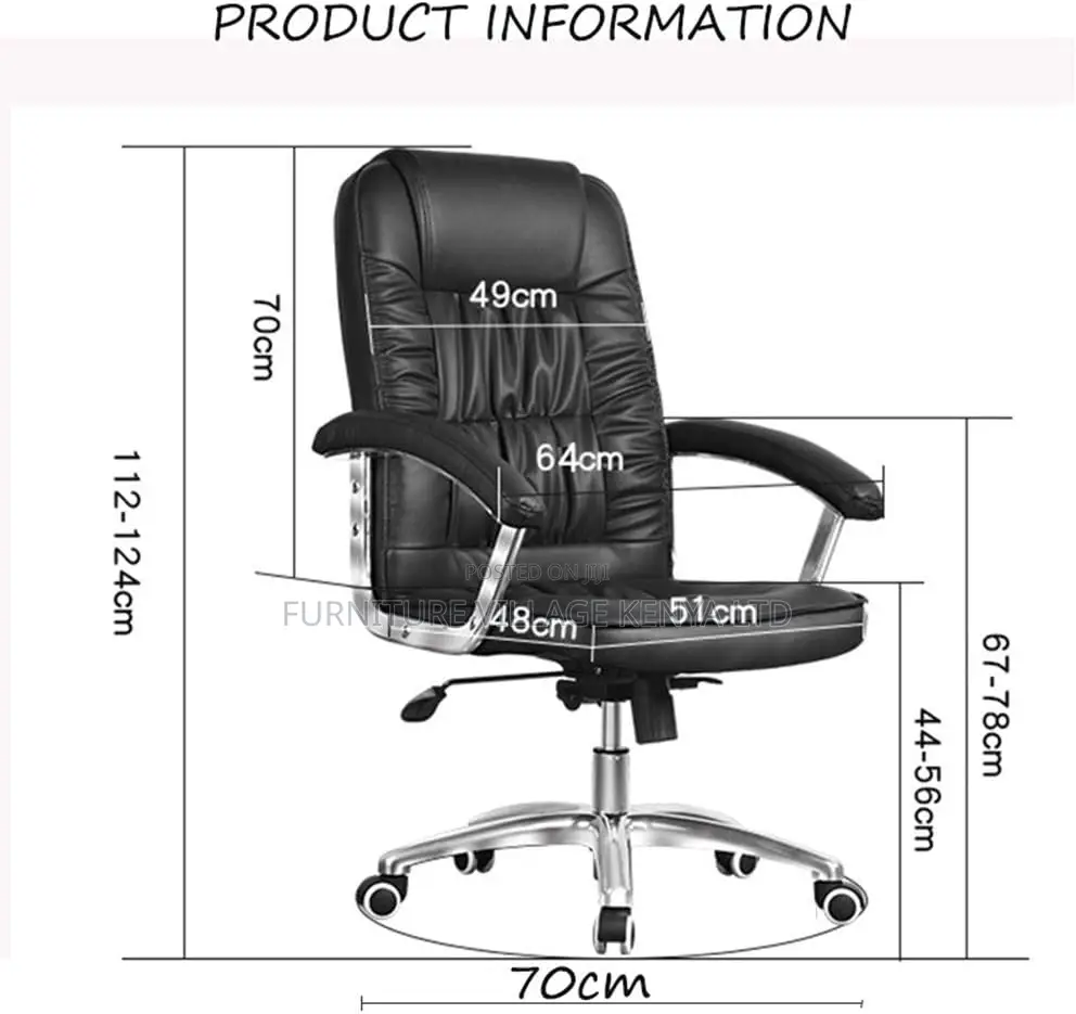 Office Chairs Kenya| Executive High Back Office Seat