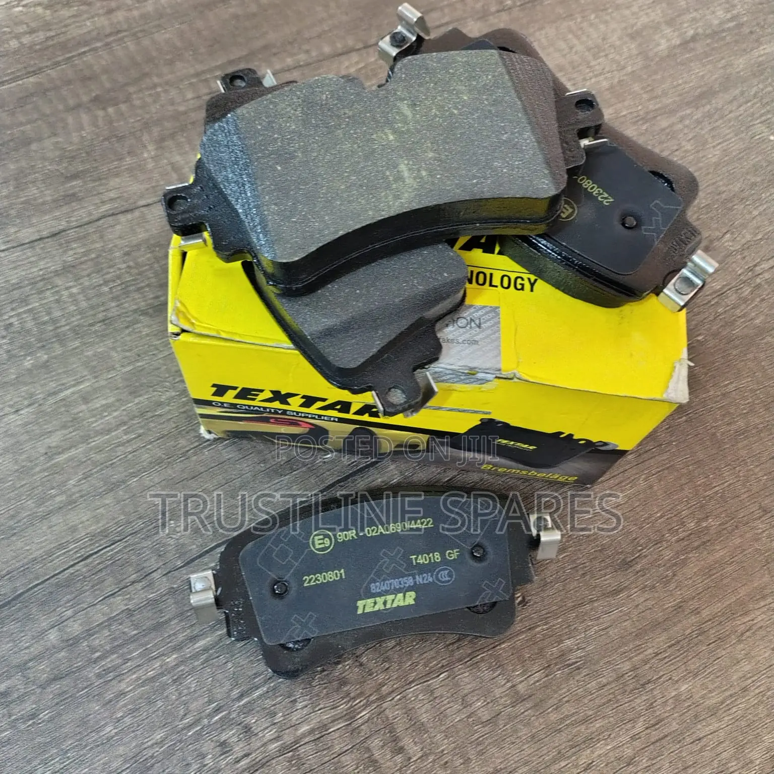 Textar Rear Brake Pads for Audi Q5 – Strong Stable Rear Braking