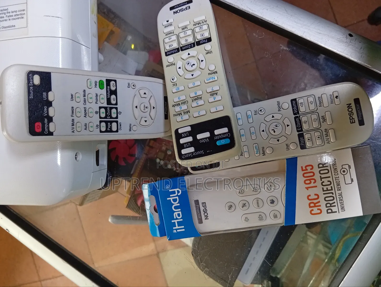 Projector Remotes for Epson Projector