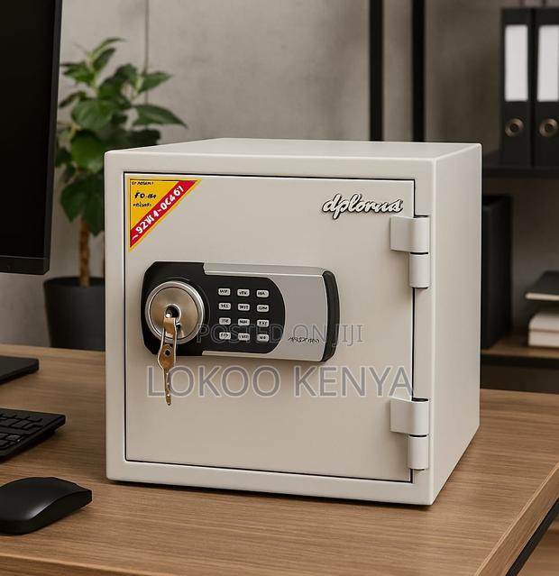 Fireproof Safe; 50 Kg's Metallic Fireproof Diplomat Safe Cabinet