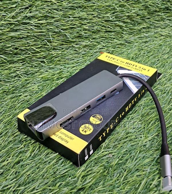 5 in 1 Type C Adapter Hdmi Usb Lan Combo - main view