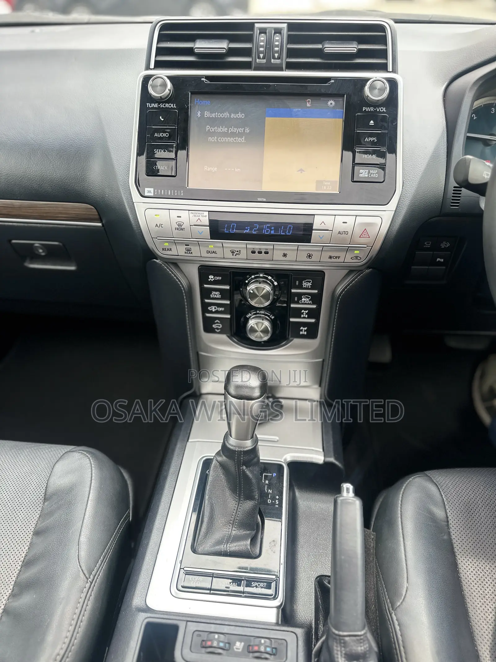 Toyota Land Cruiser Prado 2.8 2020 Black