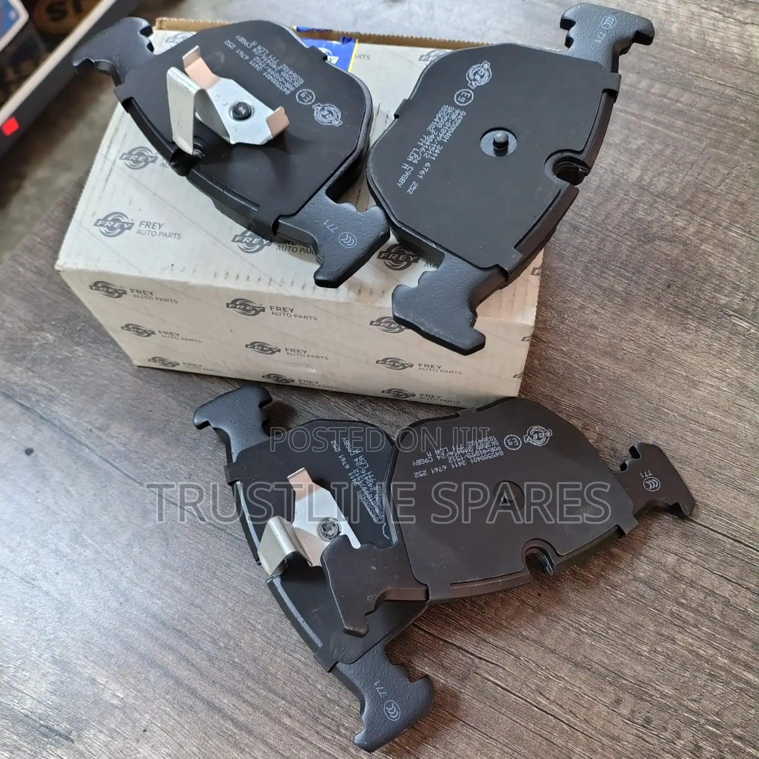 Frey Rear Brake Pads for BMW 3 Series E46 – Reliable Rear Braking